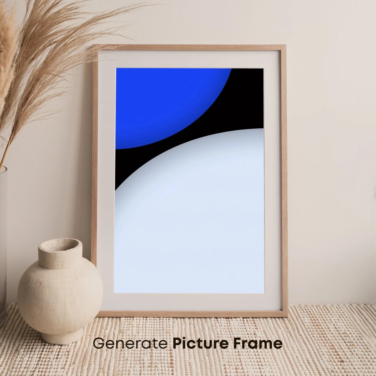 Cosmic Duo: Blue and White Spheres in Harmony - Image 7