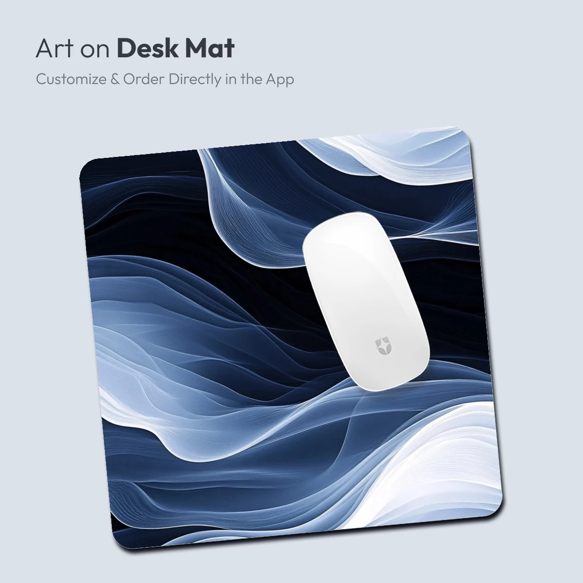 Ethereal Blue Waves: A Digital Symphony of Flow - Image 3