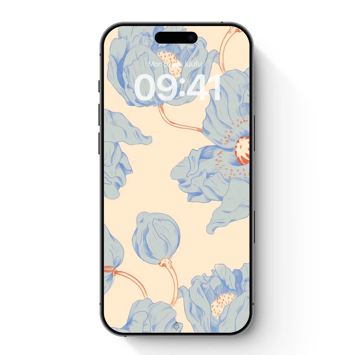 Ethereal Blue Blossoms: A Botanical Dream