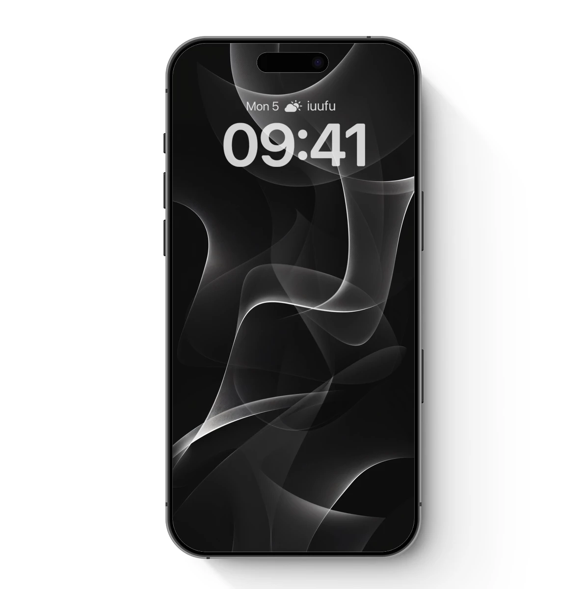 Ethereal Flow: Monochrome Abstract Waves