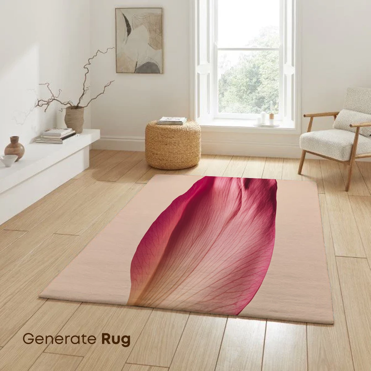 Elegant Rose Petal in Soft Blush Tones - Image 6