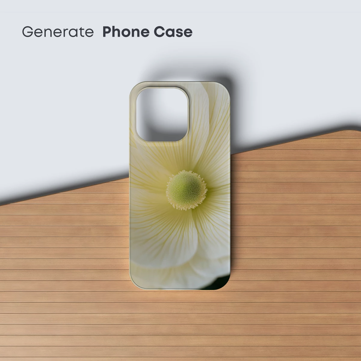 Ethereal Cream Petals: A Blossom's Gentle Embrace - Image 3