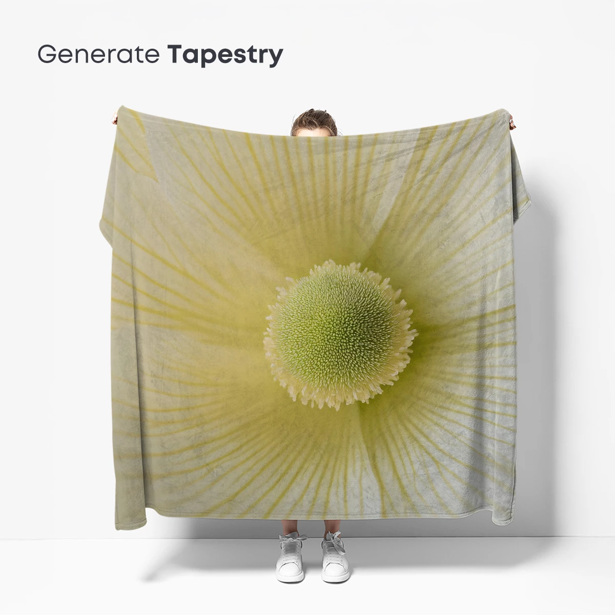 Ethereal Cream Petals: A Blossom's Gentle Embrace - Image 5