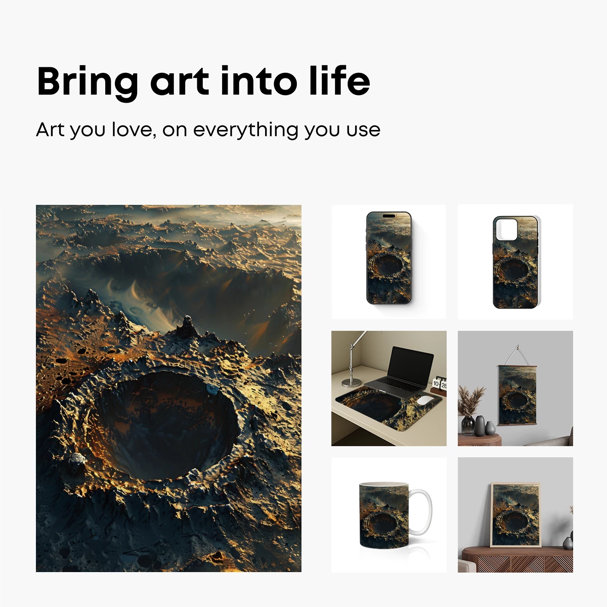 Martian Crater Odyssey: Golden Desolation - Image 2