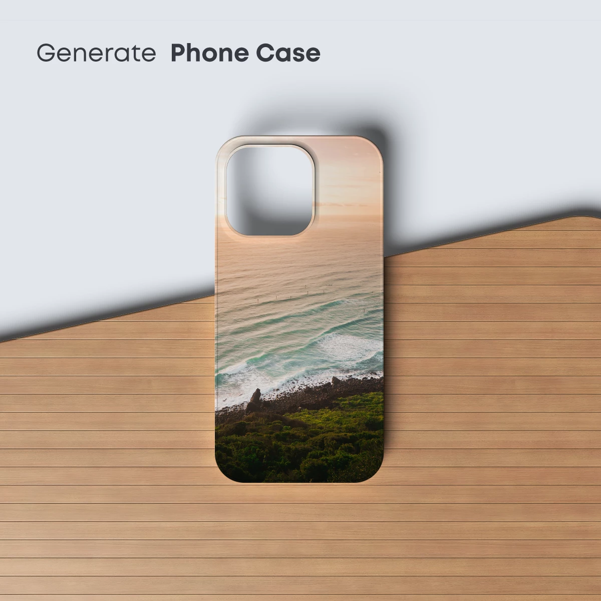 Golden Sunset Over Serene Seascape - Image 3