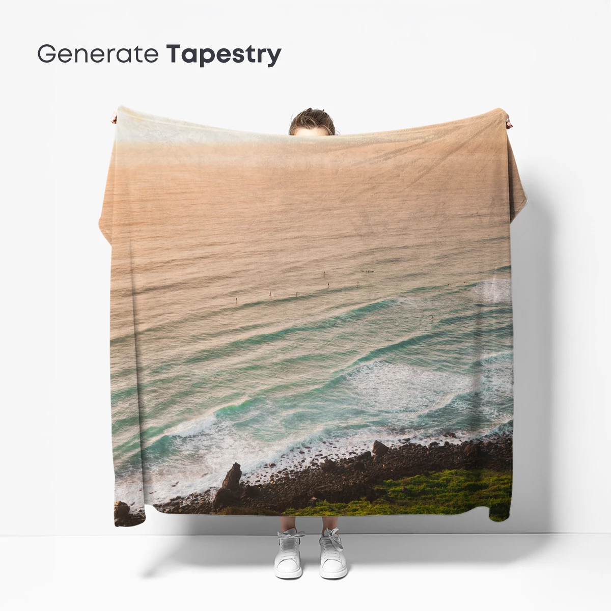 Golden Sunset Over Serene Seascape - Image 5