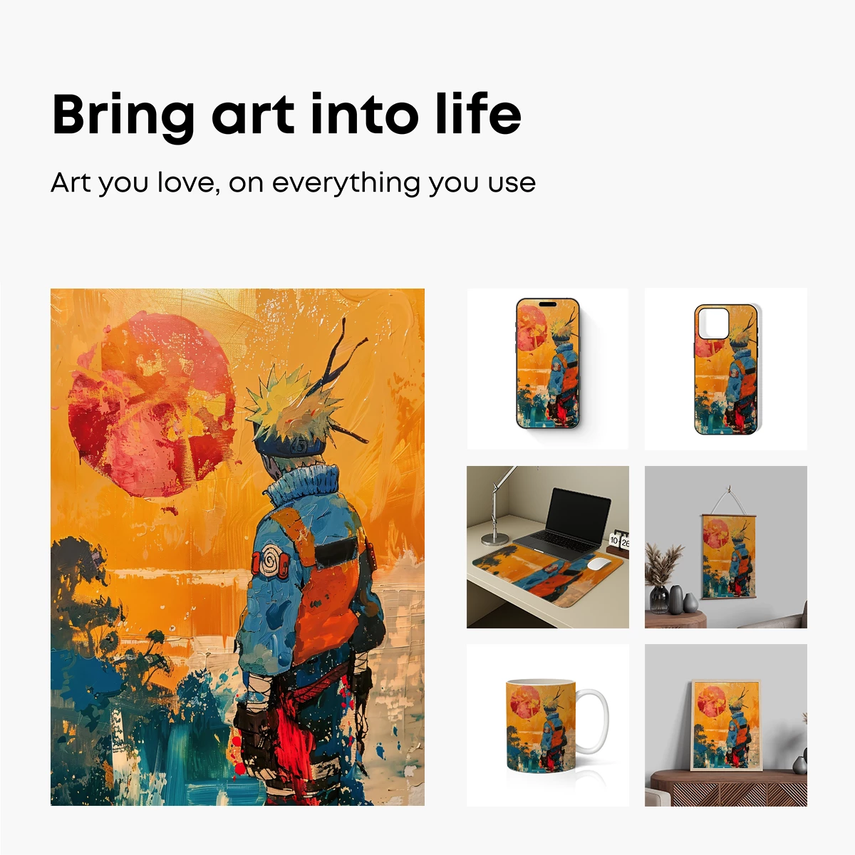 Naruto's Sunset Odyssey: Anime Art Fusion - Image 2