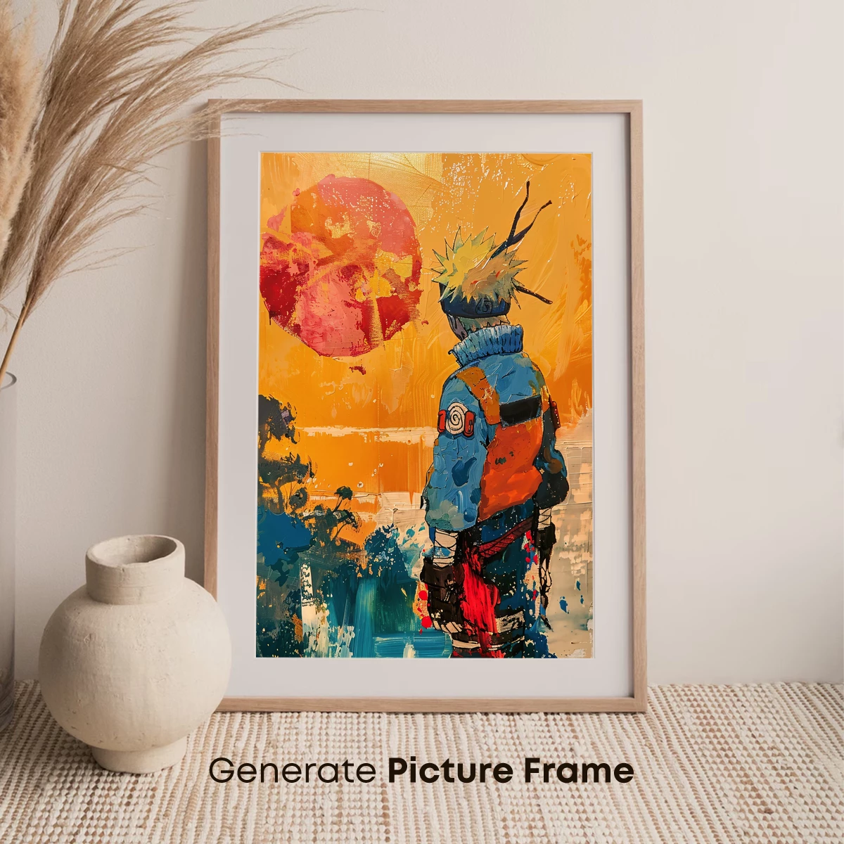 Naruto's Sunset Odyssey: Anime Art Fusion - Image 7