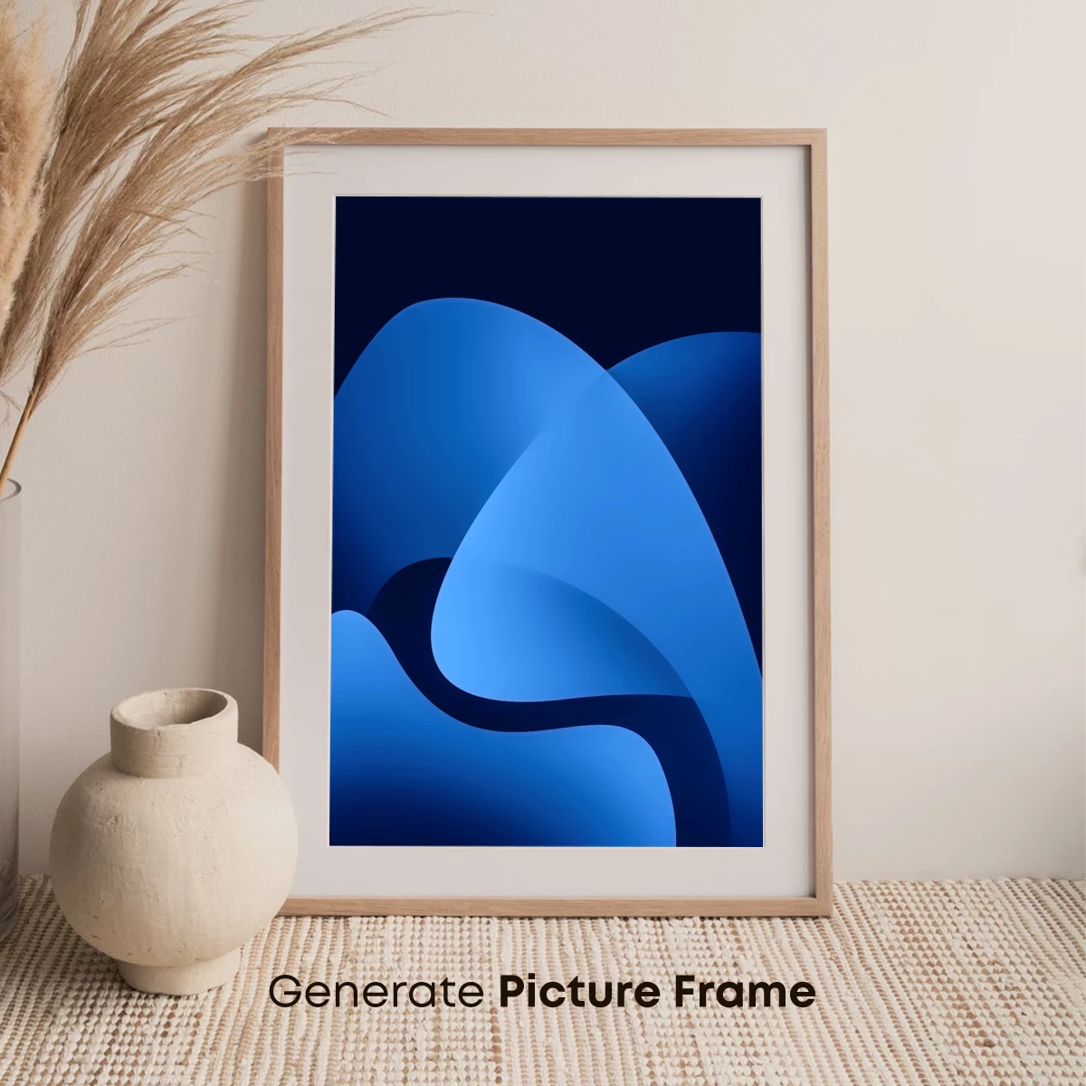 Blue Abyss: Abstract Fluidity in Depth - Image 7