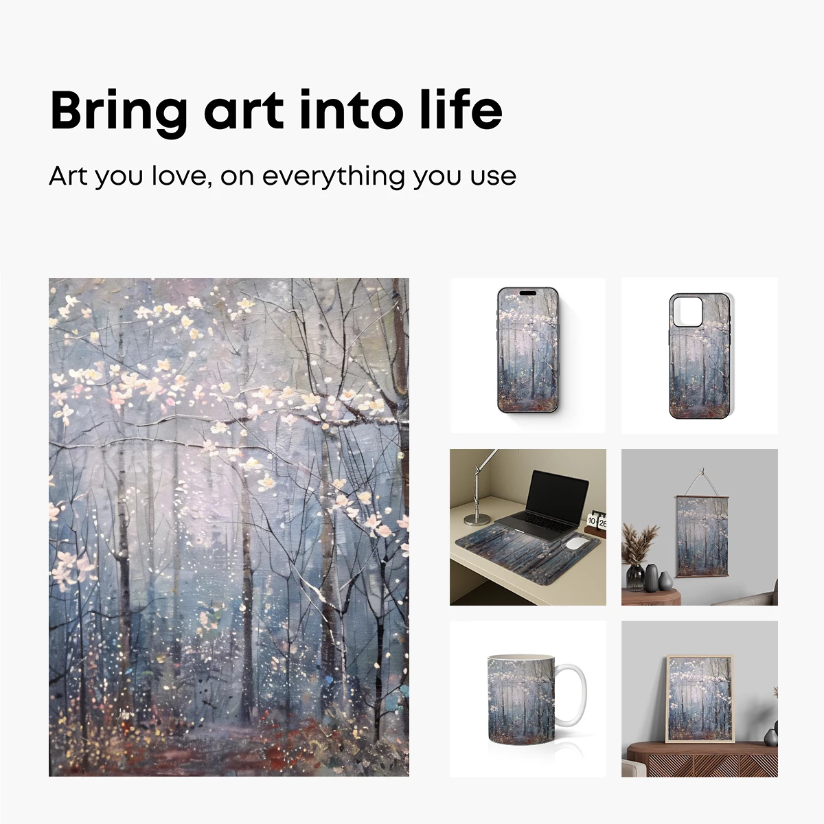 Enchanted Blossom Forest: Ethereal Spring Awakening - Image 2