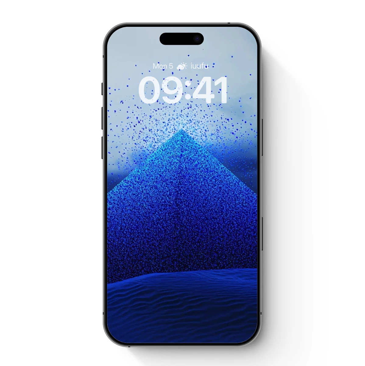 Blue Pyramid Eruption: A Surreal Desert Odyssey