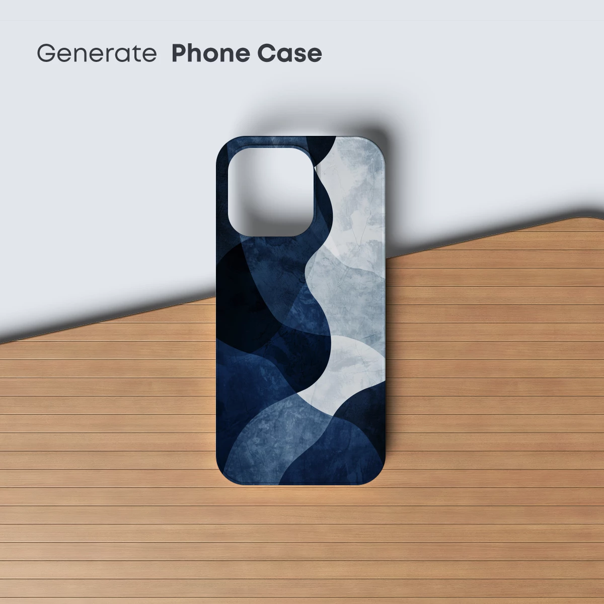 Ethereal Blue Waves: Abstract Fluidity - Image 3