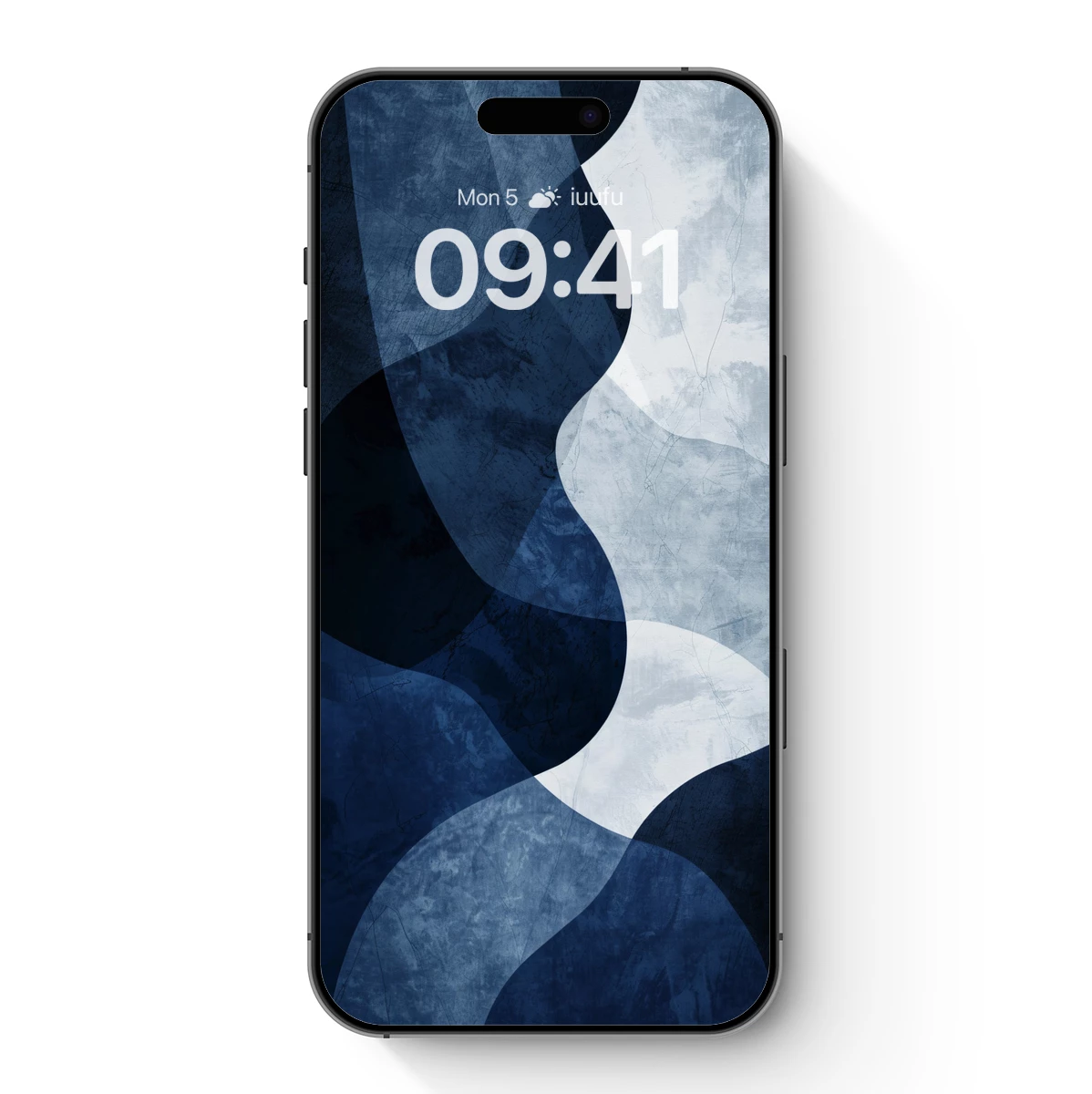 Ethereal Blue Waves: Abstract Fluidity