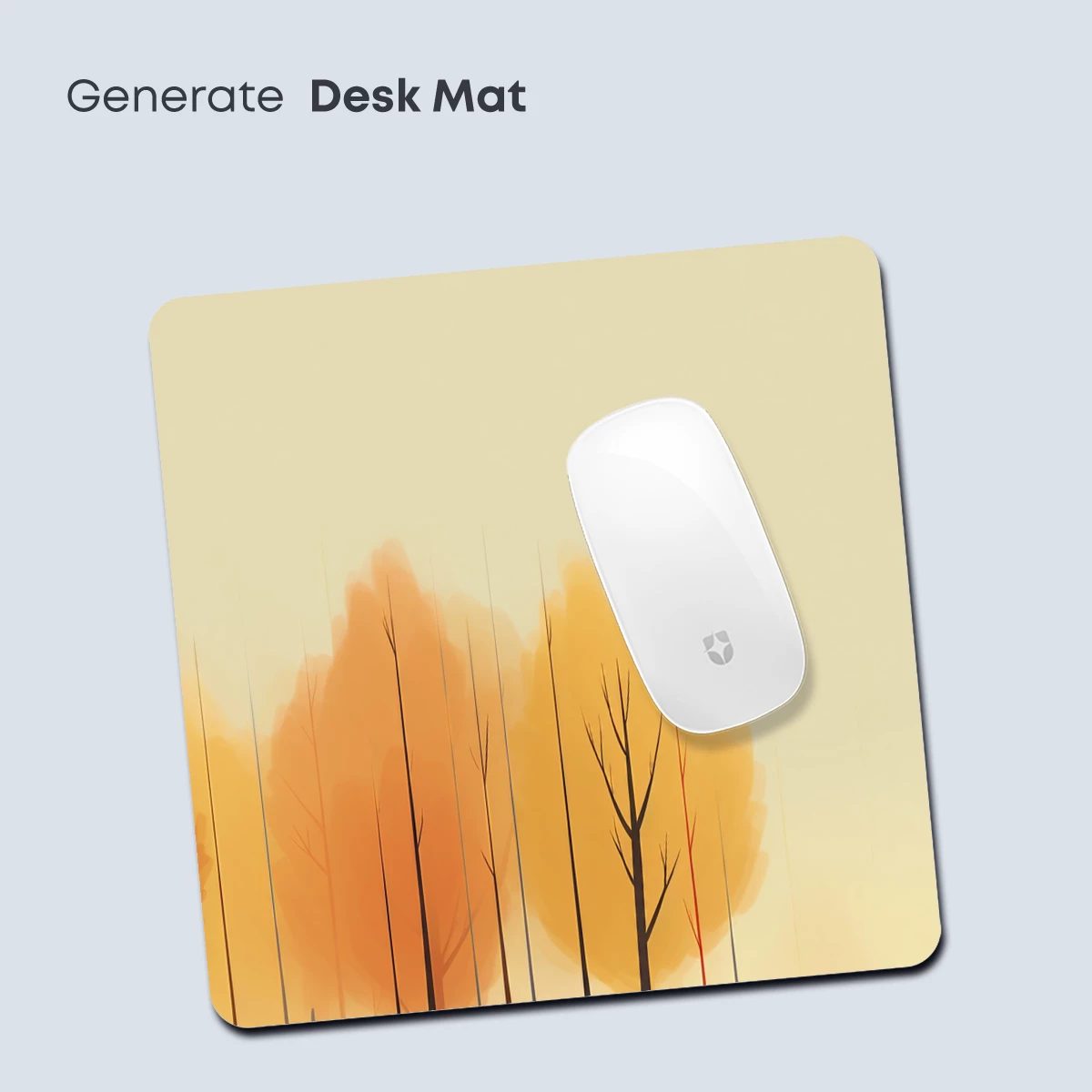 Autumnal Serenity: Bare Trees Reflecting in Calm Waters - Image 4