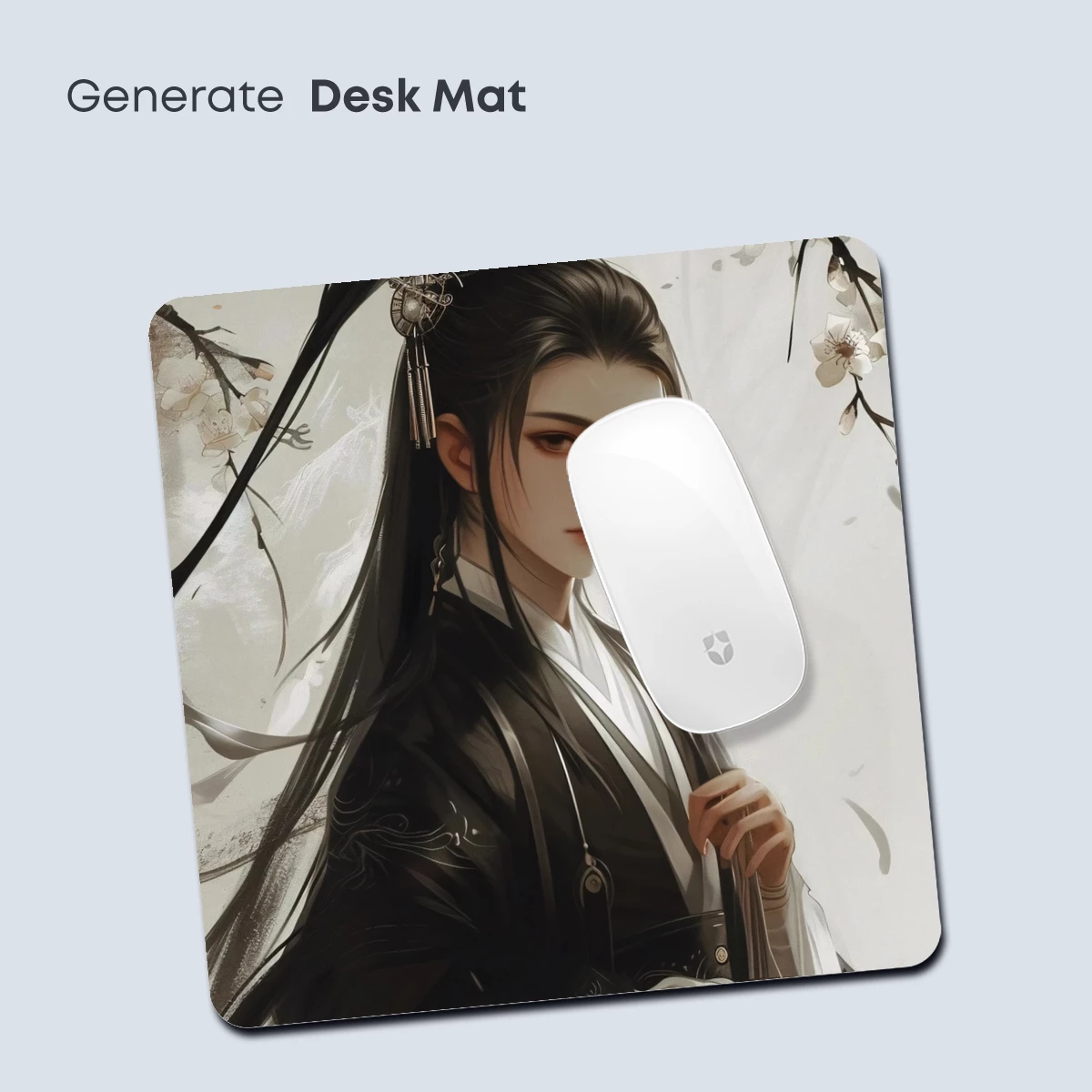 Eternal Blossom: Ethereal Warrior in Floral Serenity - Image 4