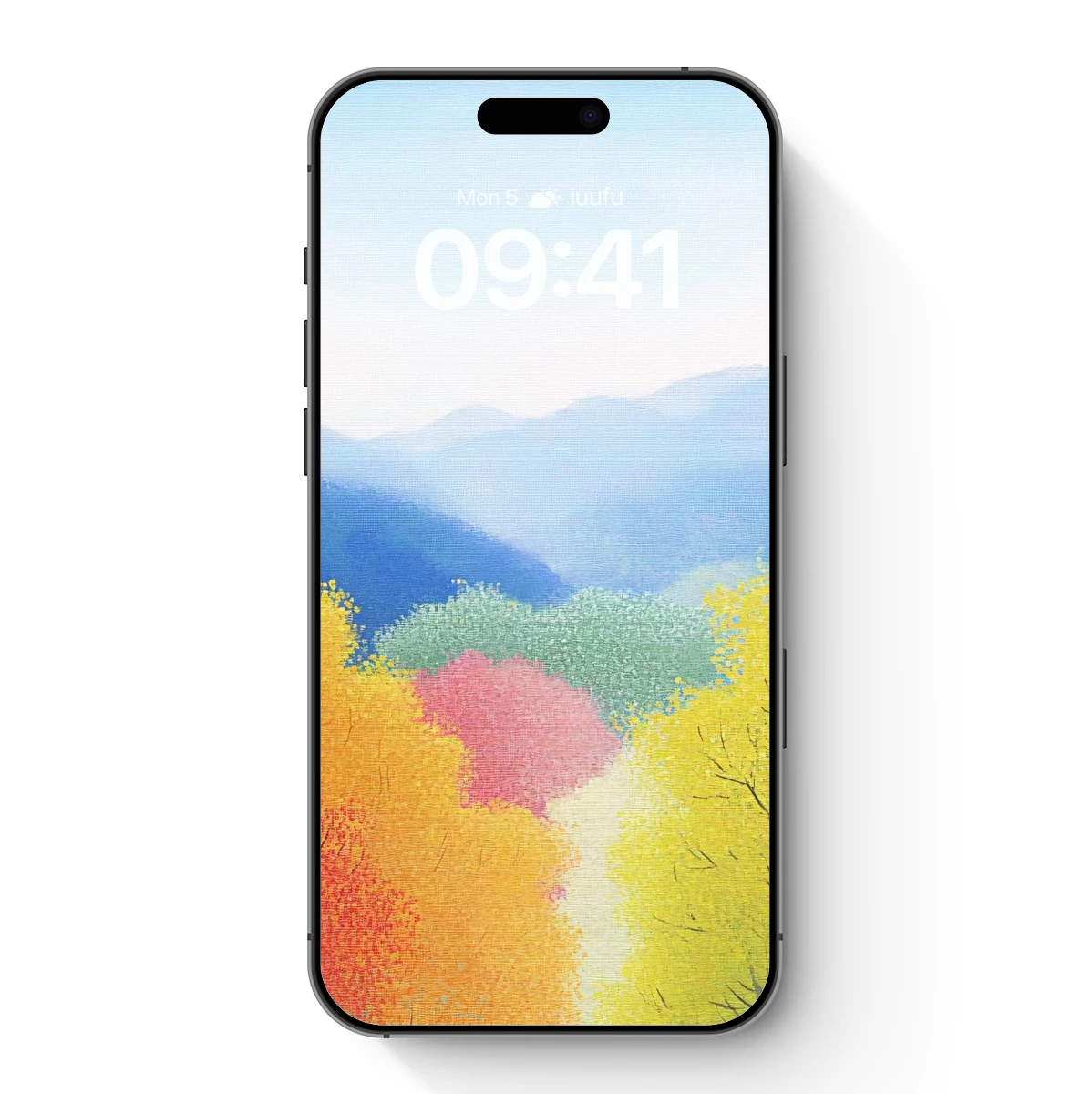 Autumn Symphony in Misty Mountains