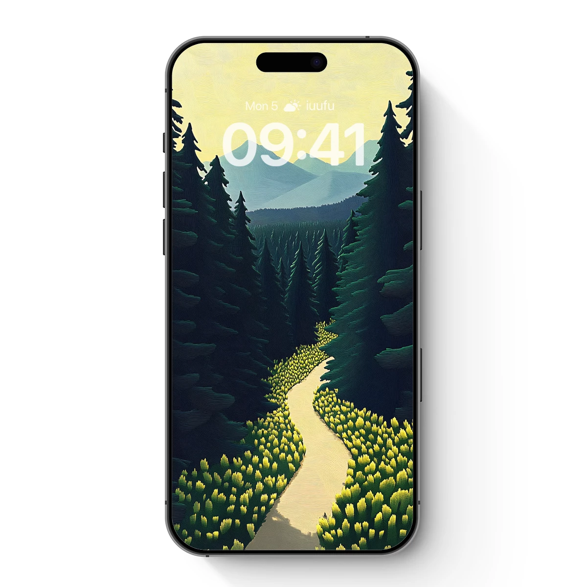 Enchanted Forest Path: A Serene Journey Through Nature's Embrace