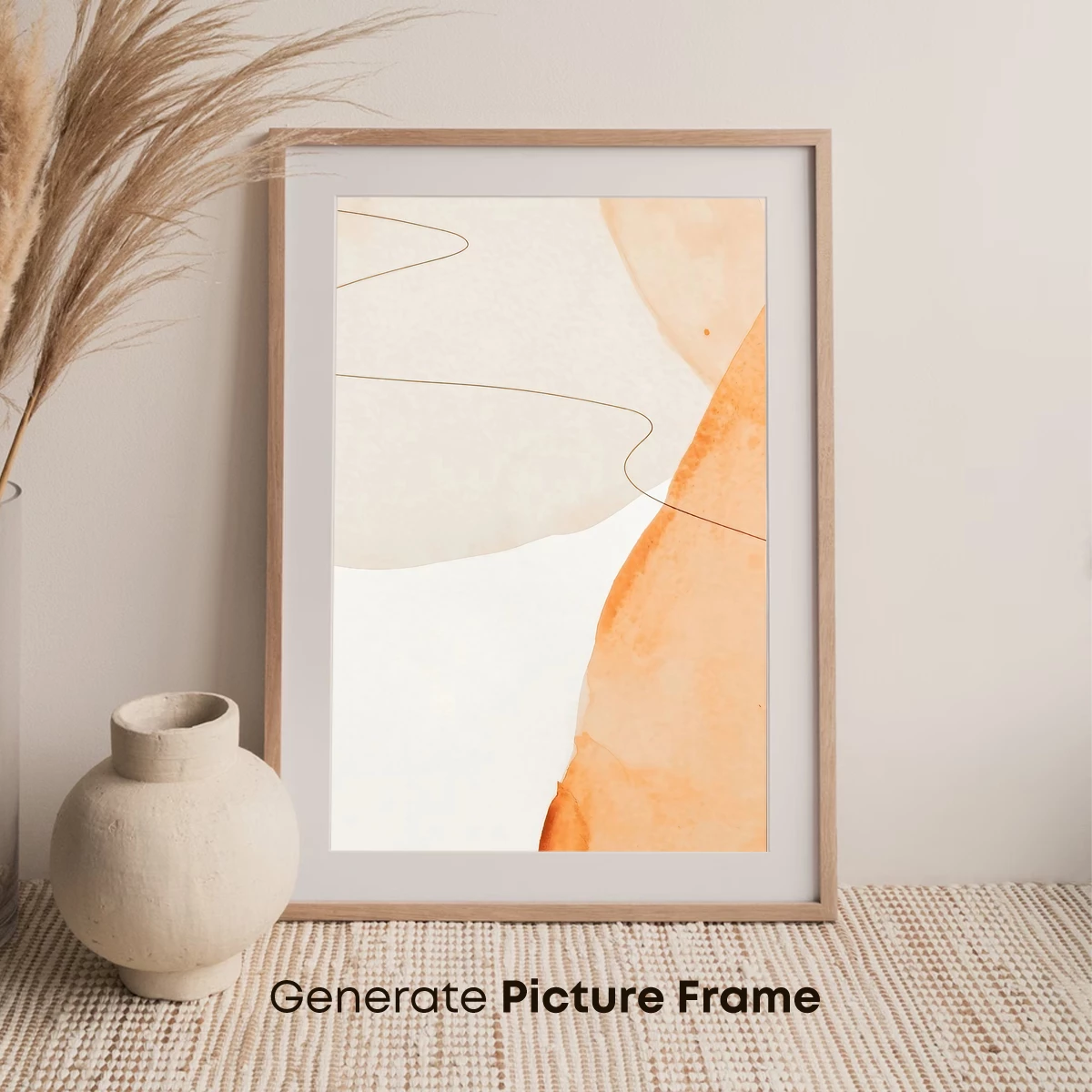 Abstract Terraforming: Earthy Tones and Wavy Lines - Image 7