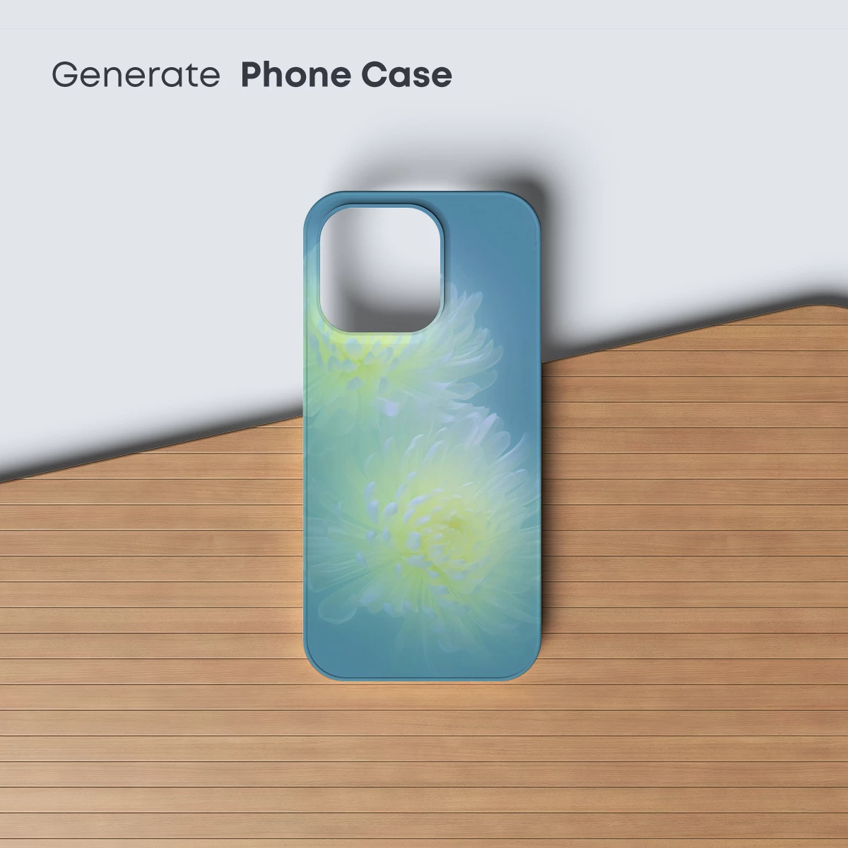 Ethereal Blooms: Twin Flowers in Soft Glow - Image 3