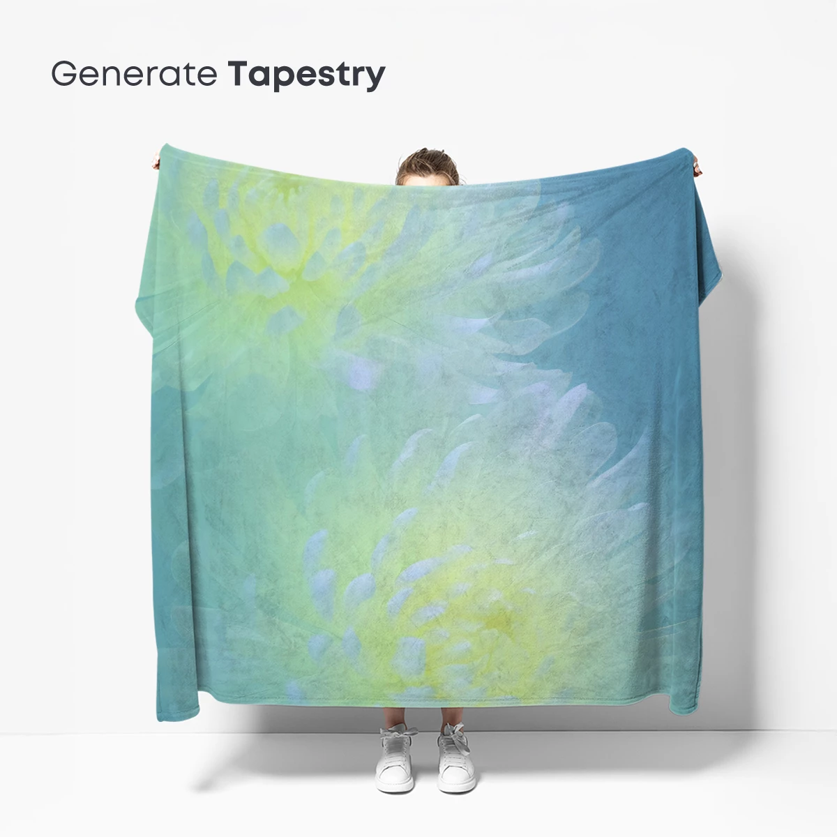 Ethereal Blooms: Twin Flowers in Soft Glow - Image 5