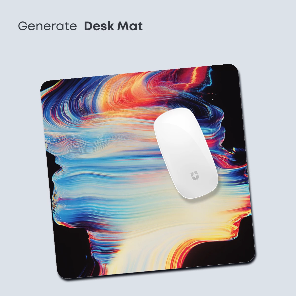 Fluid Symphony: Abstract Profile in Vibrant Motion - Image 4