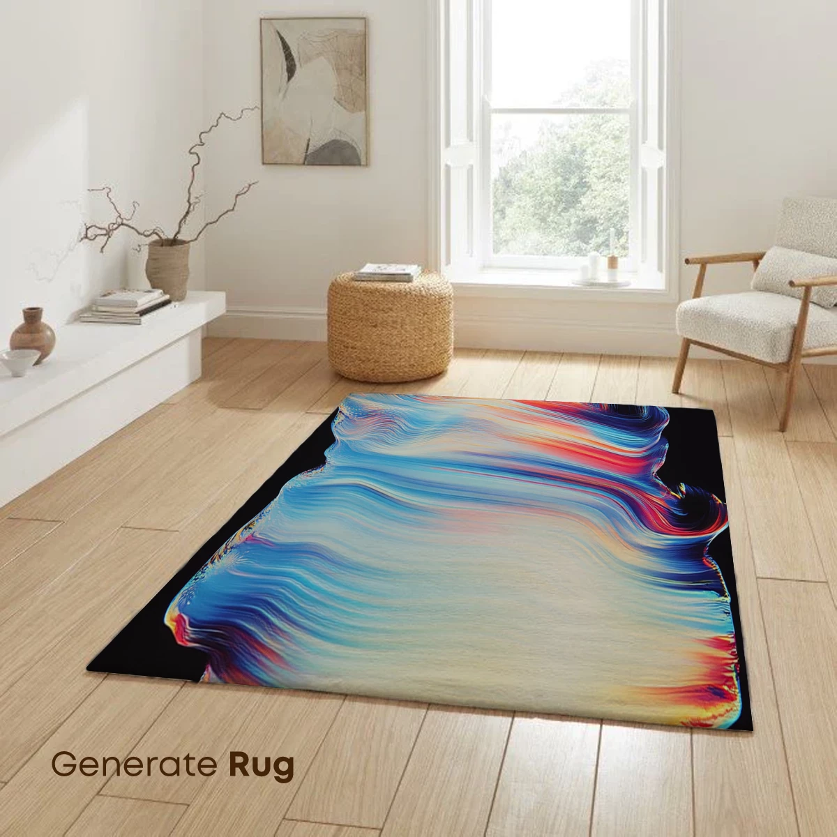 Fluid Symphony: Abstract Profile in Vibrant Motion - Image 6