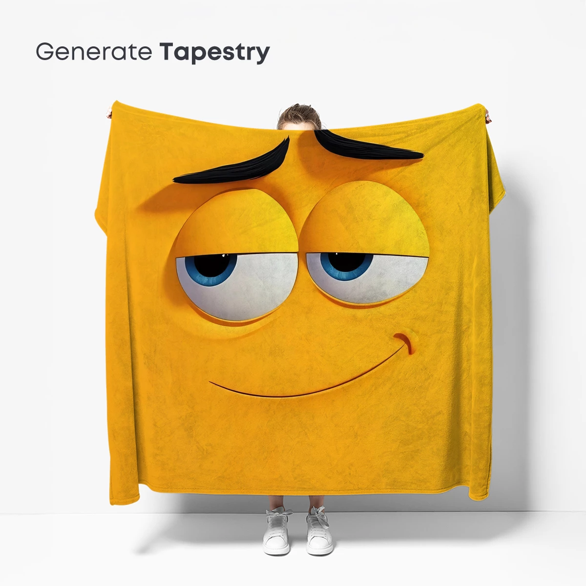 Cheeky Yellow Minion Smile: Playful Cartoon Art - Image 5