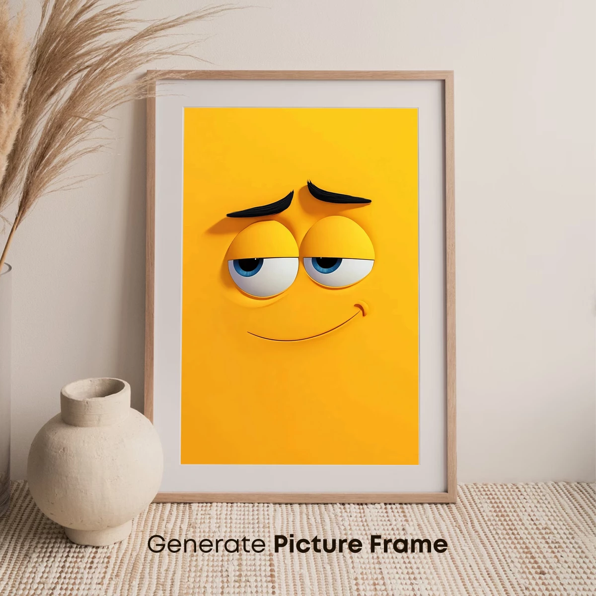Cheeky Yellow Minion Smile: Playful Cartoon Art - Image 7