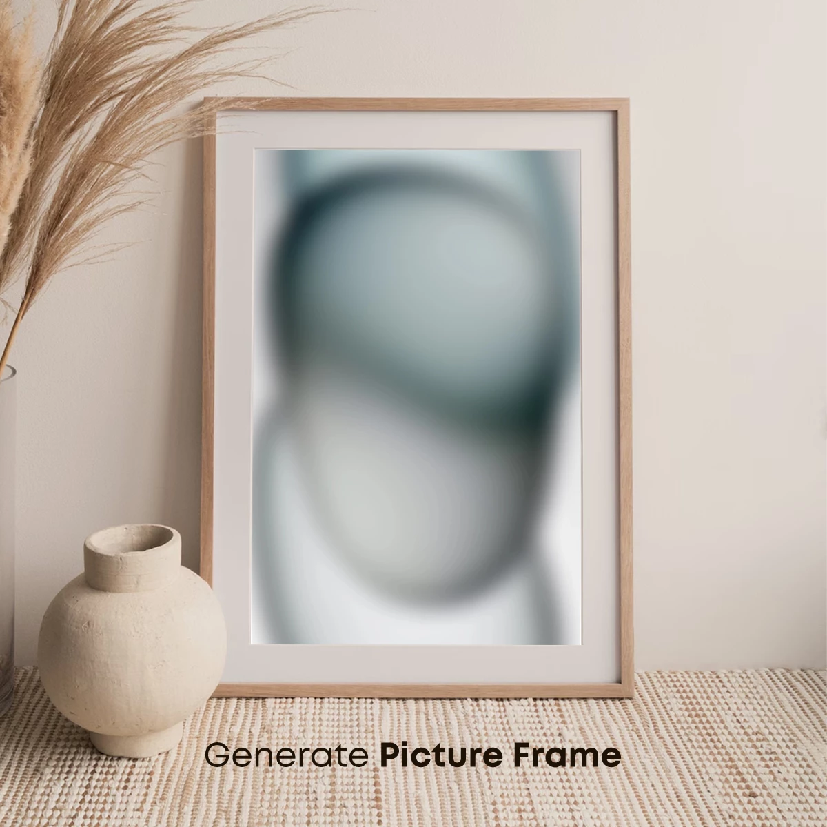 Blurred Elegance: Abstract Form in Soft Hues - Image 7