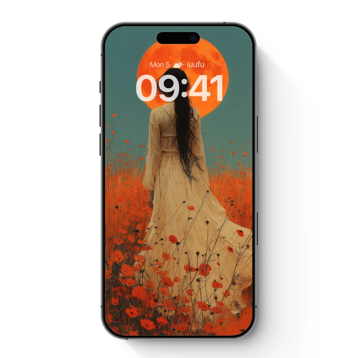 Eternal Moonlit Wanderer in a Sea of Scarlet Poppies Eternal Moonlit Wanderer in a Sea of Scarlet Poppies