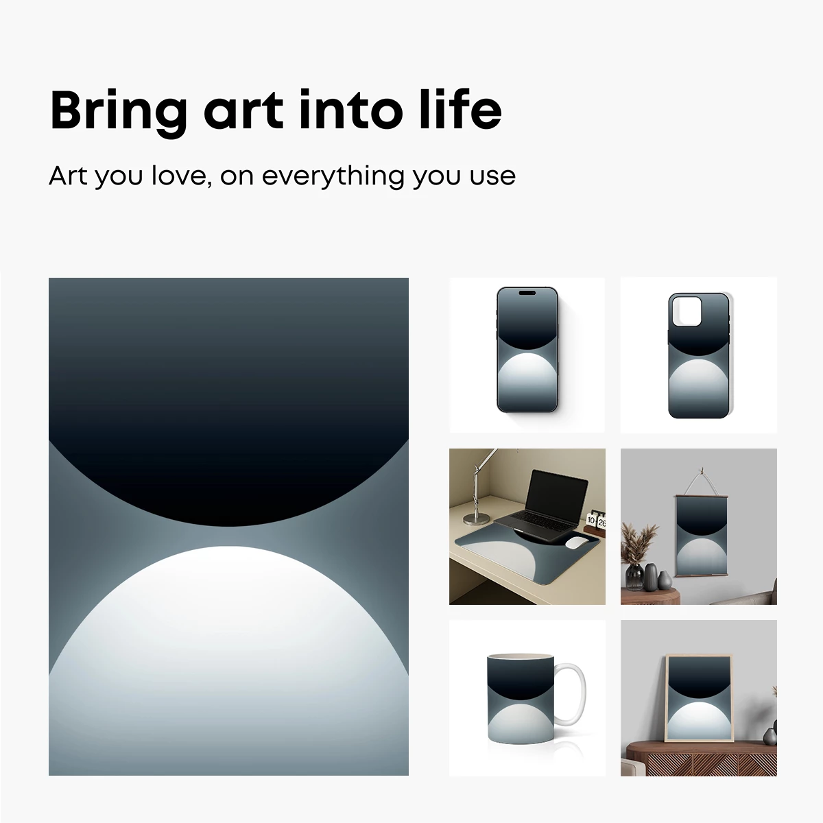 Eclipse of Light: Minimalist Shadow Play - Image 2