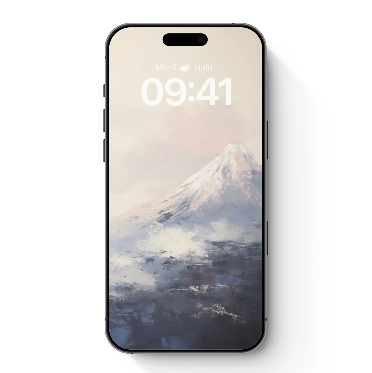 Eternal Snow Peak: Abstract Mountain Majesty