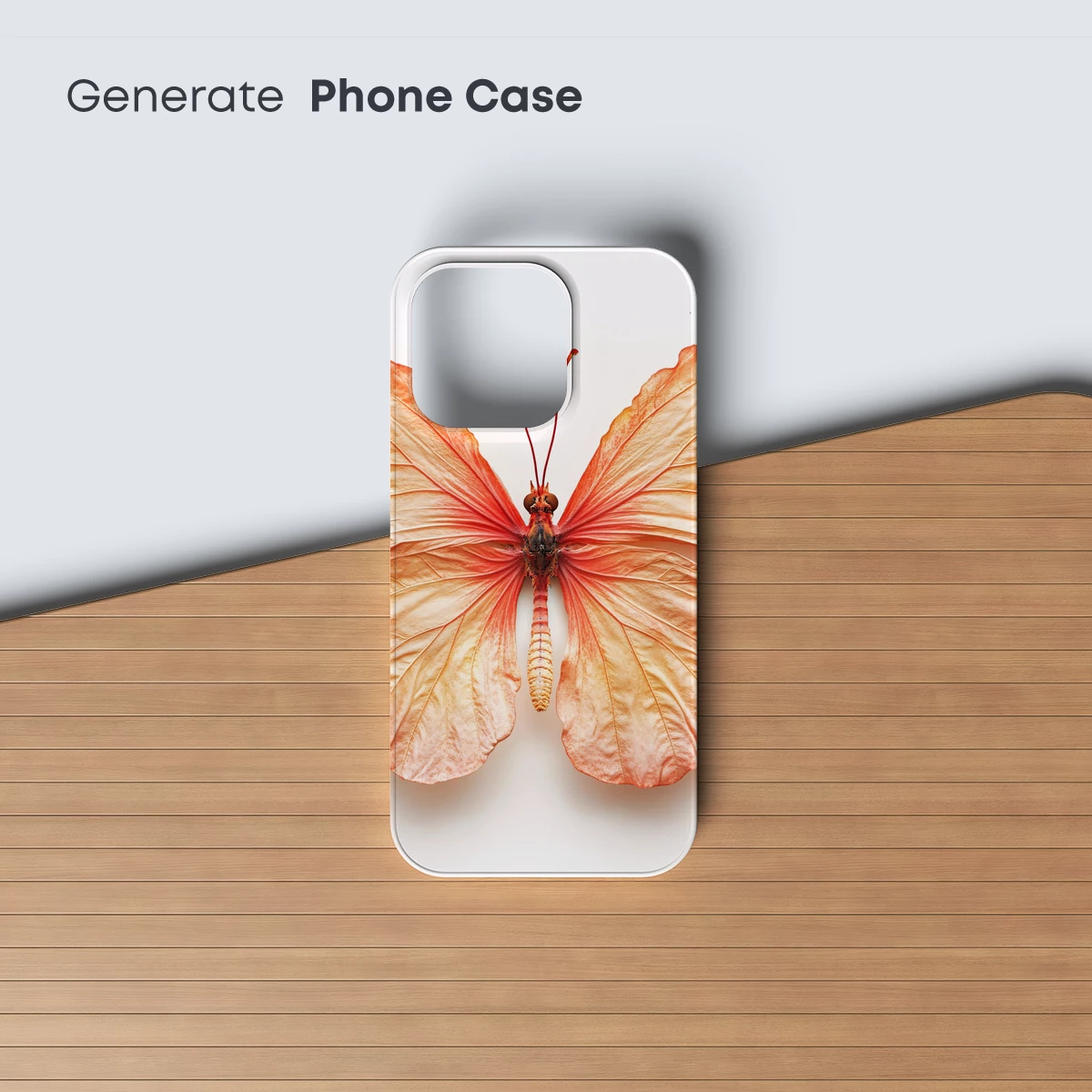 Hibiscus Butterfly: Floral Fusion Art - Image 3