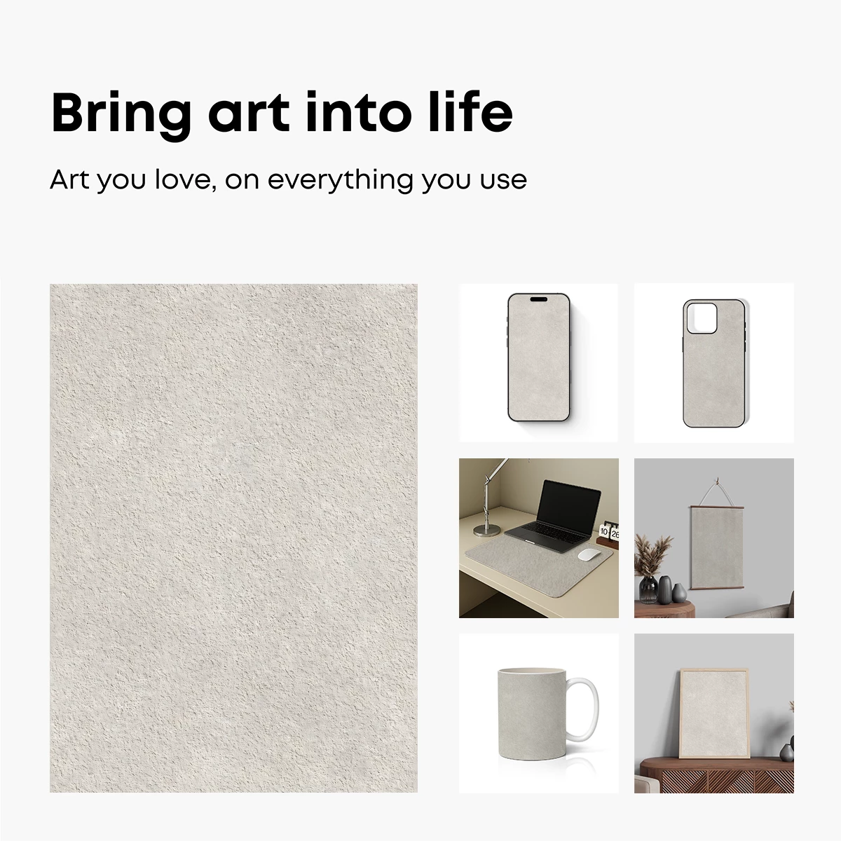 Ethereal White Canvas: A Study in Minimalist Texture - Image 2
