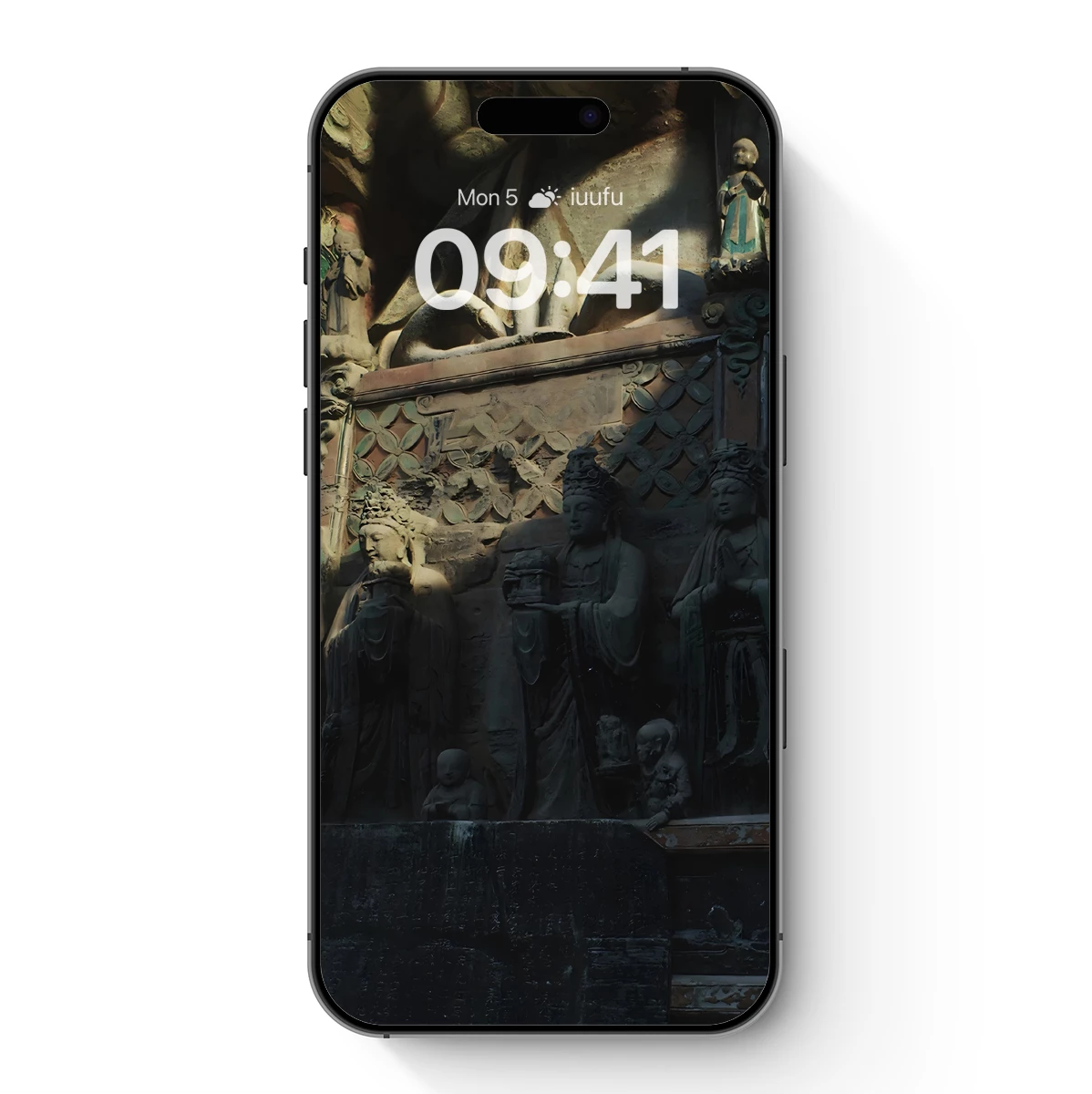 Ancient Stone Guardians: Serene Sculptural Symphony