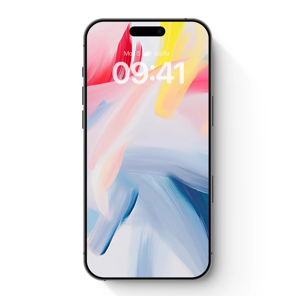 Abstract Brushstroke Symphony: Colorful Motion Art