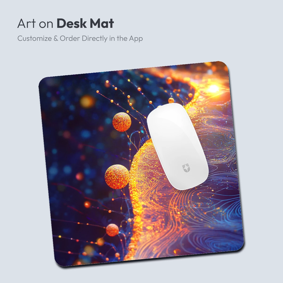 Cosmic Swirls and Glowing Spheres - Image 4