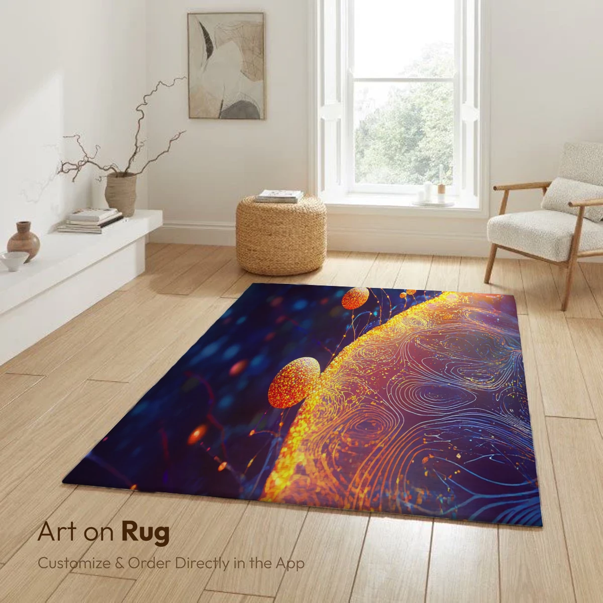 Cosmic Swirls and Glowing Spheres - Image 6