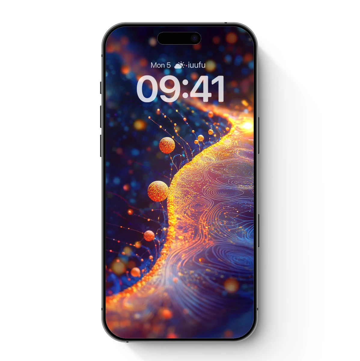 Cosmic Swirls and Glowing Spheres