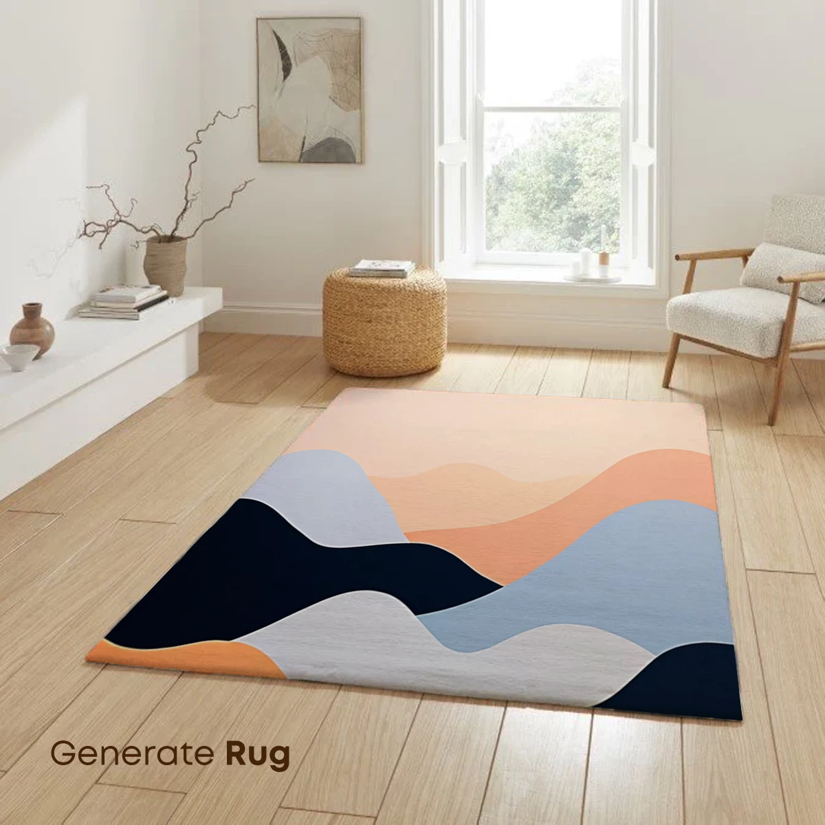 Abstract Horizon Layers: Modern Minimalist Waves - Image 6