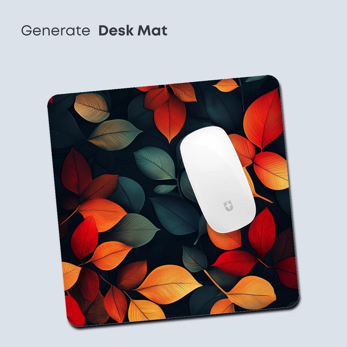 Autumn Symphony: Vibrant Leaves in Digital Harmony - Image 4