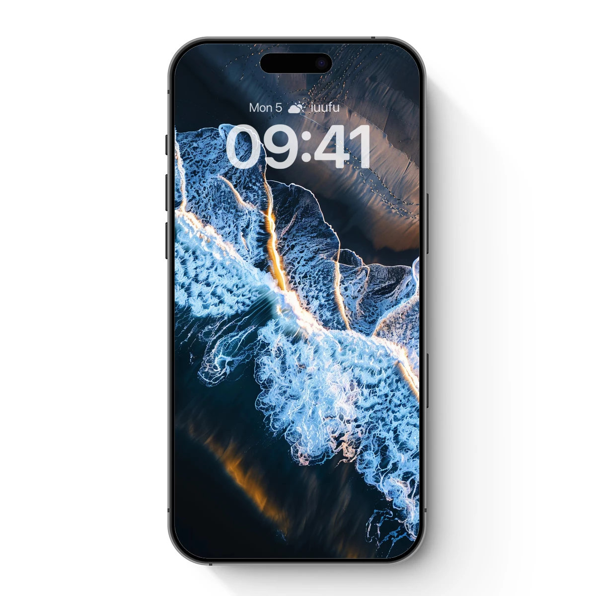 Aerial Symphony of Ocean Waves