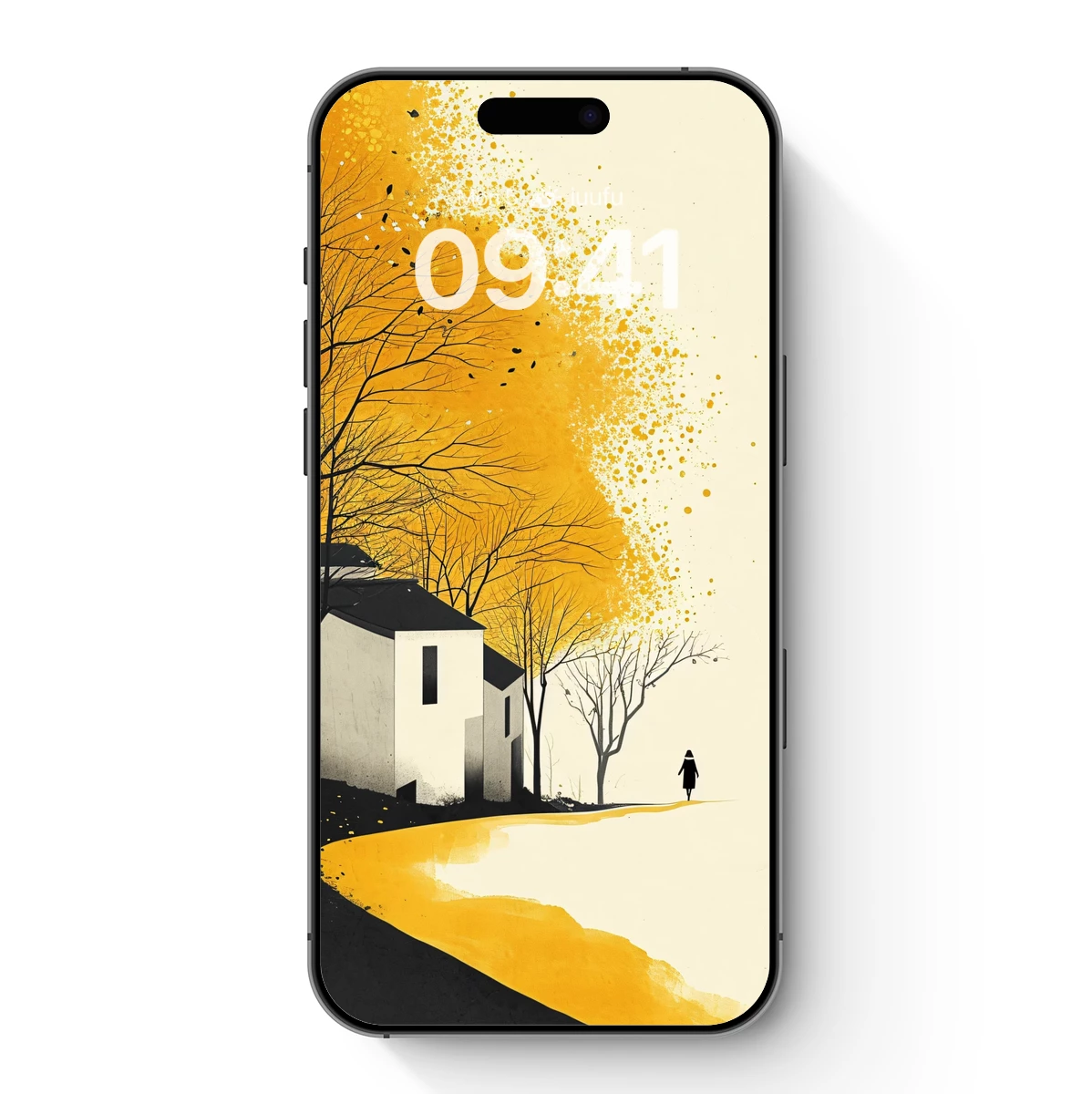 Autumn Solitude: A Walk Through Golden Hues