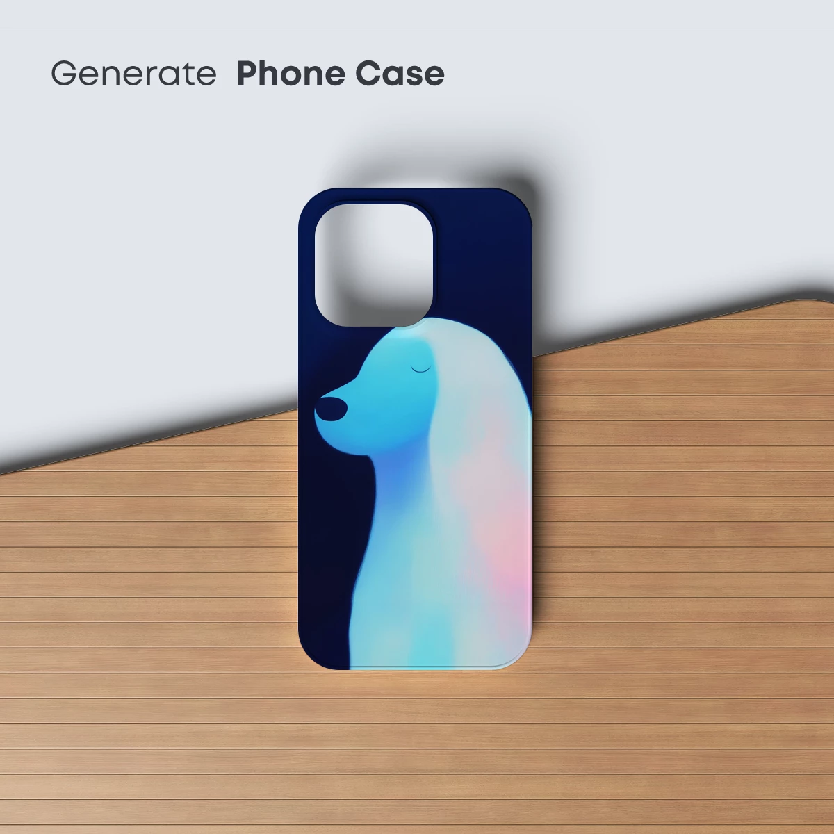 Glowing Canine Aura: Ethereal Neon Art - Image 3