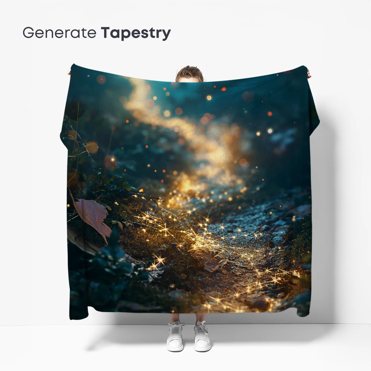 Enchanted Forest Path: Glittering Starlight Trail - Image 5