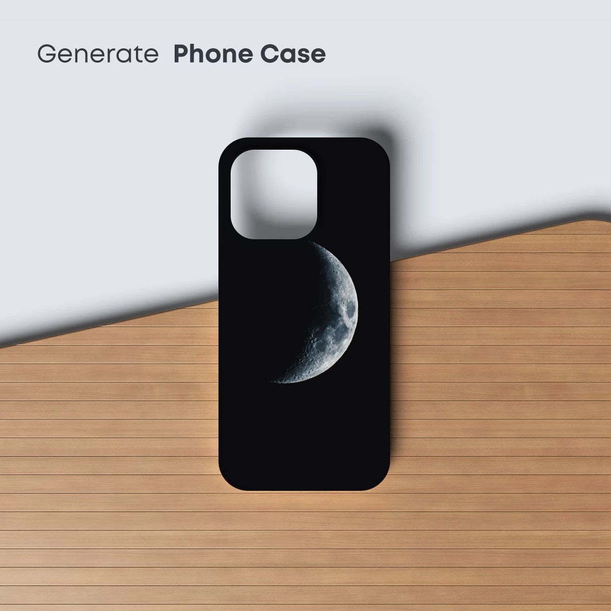 Crescent Moon's Serene Embrace - Image 3