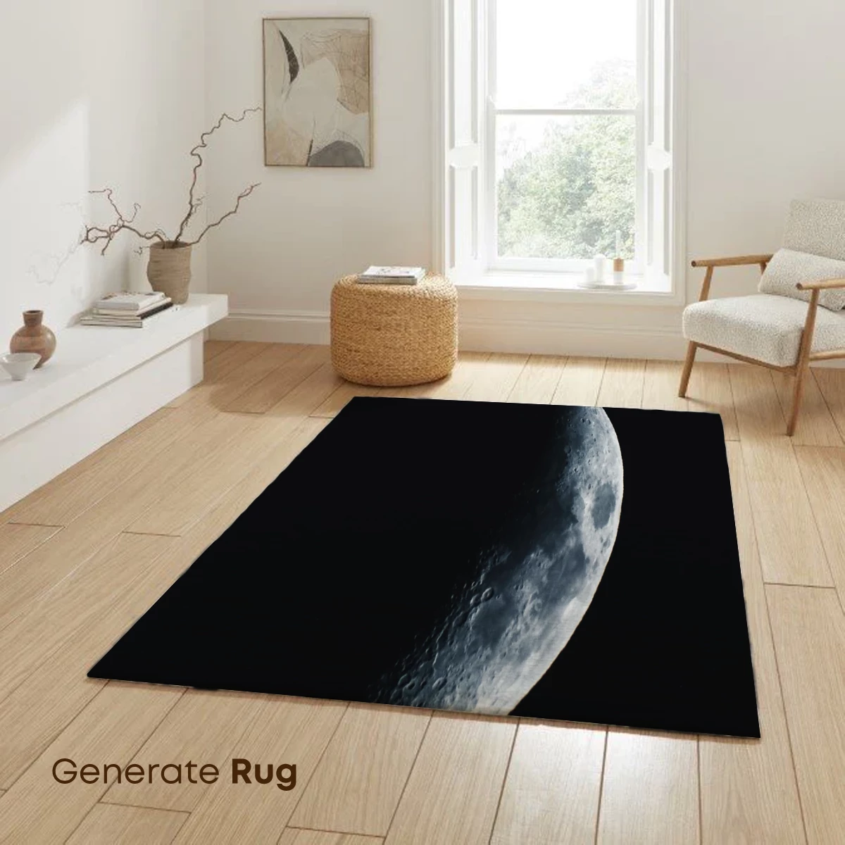 Crescent Moon's Serene Embrace - Image 6