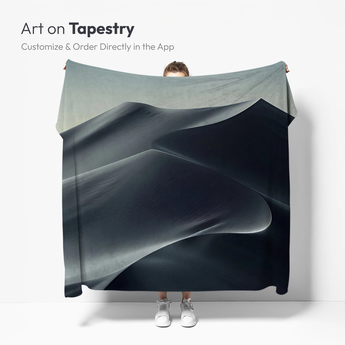 Ethereal Dunes: A Monochrome Odyssey - Image 5