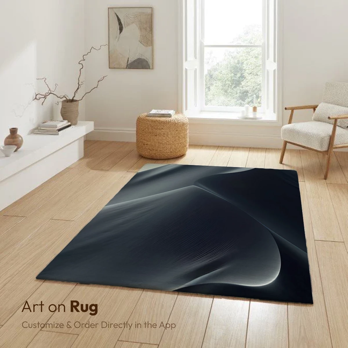 Ethereal Dunes: A Monochrome Odyssey - Image 6