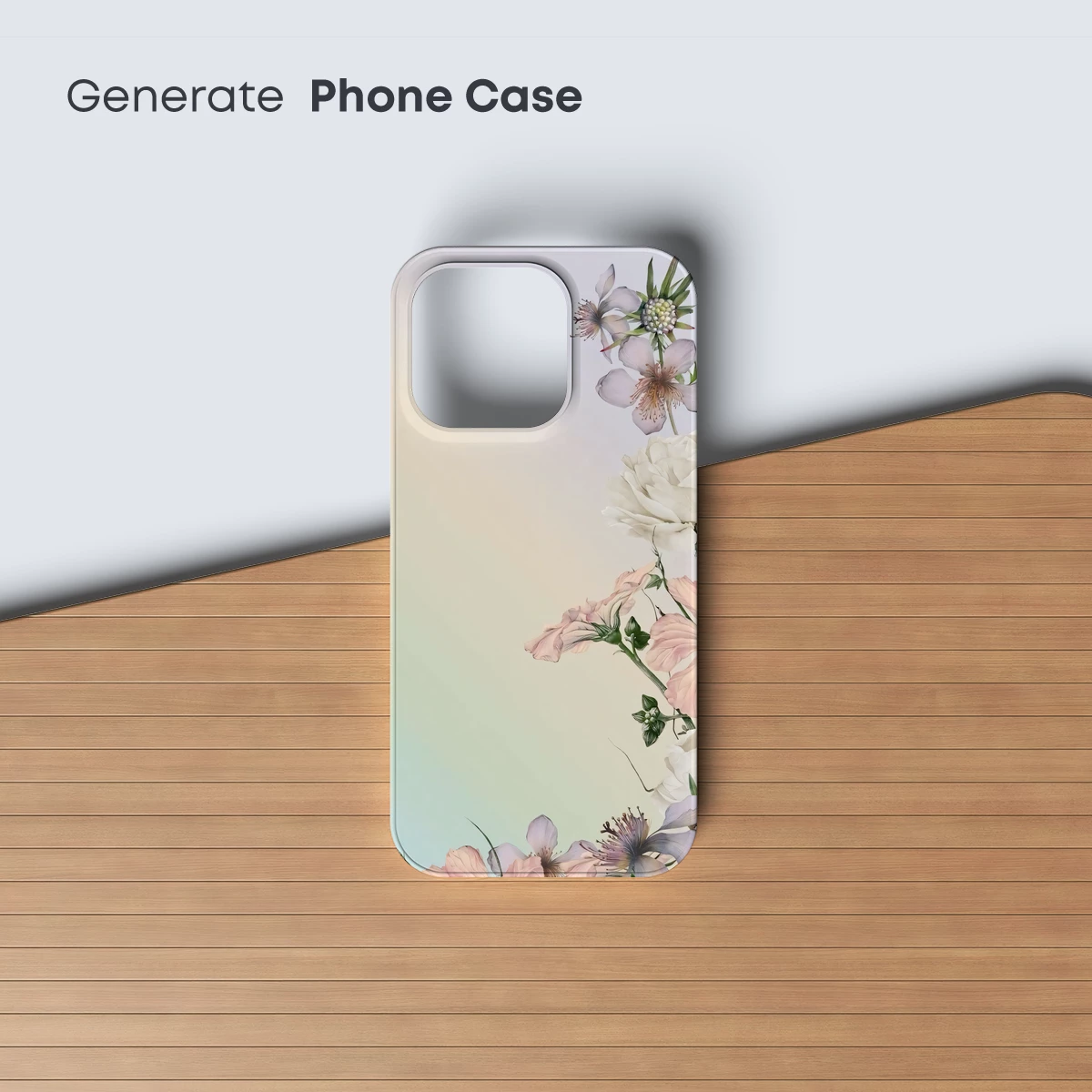 Ethereal Floral Symphony in Pastel Hues - Image 3